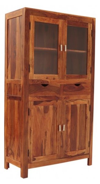 Vitrína Amba 100x180x45 z indického masivu palisandr