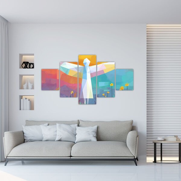 Obraz - Strážce květin (125x70 cm)