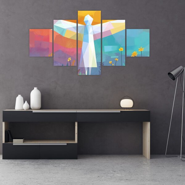 Obraz - Strážce květin (125x70 cm)