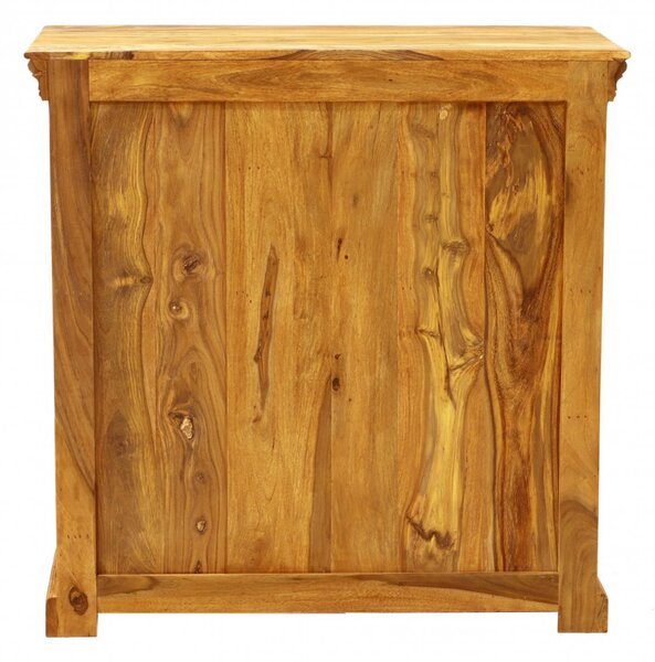 Komoda 90x90x45 Jali z indického masivu palisandr
