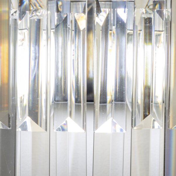 Brilagi - LED Křišťálové nástěnné svítidlo MOZART 2xE14/40W/230V lesklý chrom