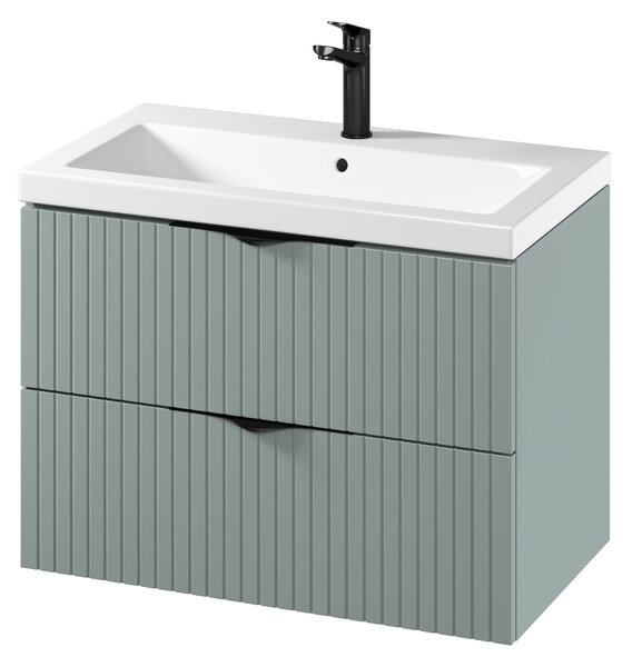 Cersanit Tirso umyvadla se skříňkou 80 cm zelená S801-540