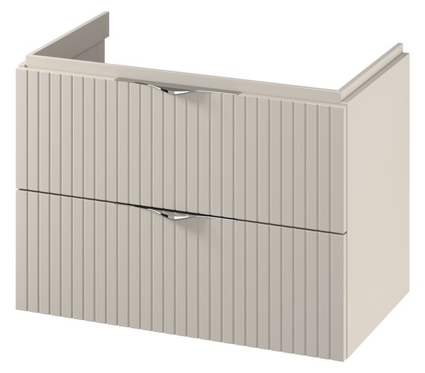 Cersanit Tirso skříňka 79.4x44.7x57.2 cm pod umyvadlo závěsná cappuccino-béžová S1015-003