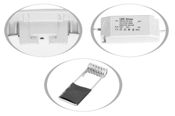 LED podhledové svítidlo LADA LED/25W/230V 4100K IP44