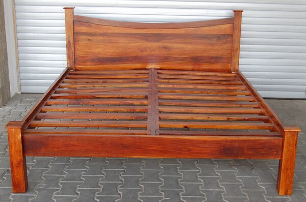 Postel Rami 160x200 z indického masivu palisandr