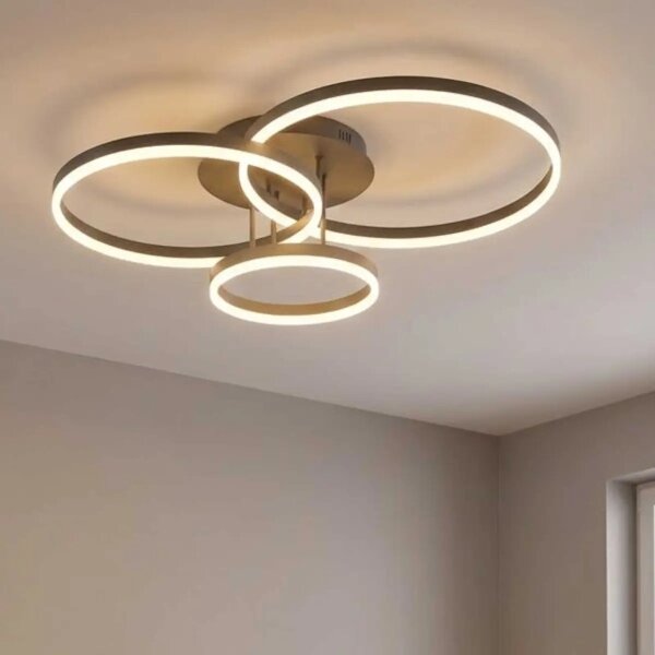 LED Stropní svítidlo VAASA LED/58W/230V 3000K černá