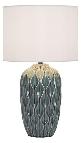 Stolní lampa PINEAPLE 1xE27/40W/230V bílá/zelená