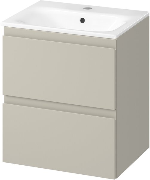 Cersanit Moduo umyvadla se skříňkou 50 cm béžová S801-590