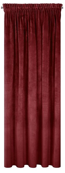 ZATEMŇOVACÍ ZÁVĚS NA PÁSCE RIA 140X270 CM BORDOVÁ
