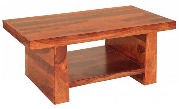 Konferenční stolek Tara s úložným prostorem 110x45x60 z indického masivu palisandr