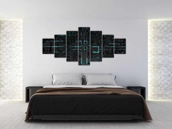 Obraz - Technologické rozhraní (210x100 cm)