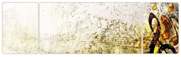 Obraz - Síla hudby (170x50 cm)