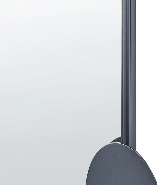 Zrcadlo AULON 69 cm 80 cm Kov Černá