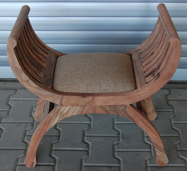 Křeslo Senátní 60x60x40 z indického masivu palisandr
