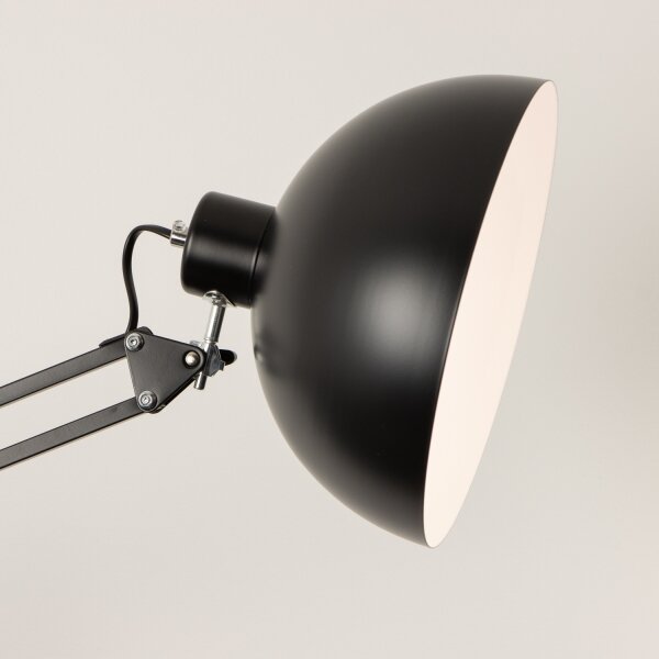 Brilagi - Flexibilní stojací lampa TASKER 1xE27/60W/230V 157 cm černá