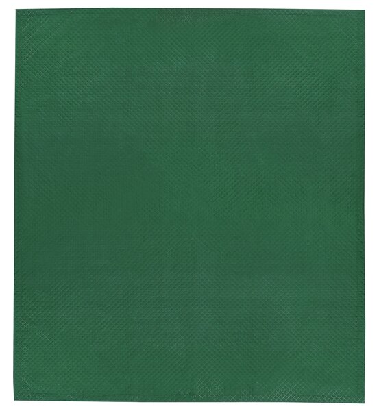 Přikrývka na postel NAPE 200 x 220 cm Tmavě zelená