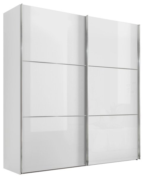 SKŘÍŇ S POSOUVACÍMI DVEŘMI, bílá, 167/222/68 cm Moderano - Šatní skříně