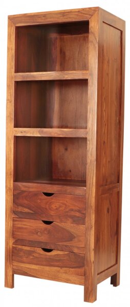 Knihovna Amba 65x180x45 z indického masivu palisandr