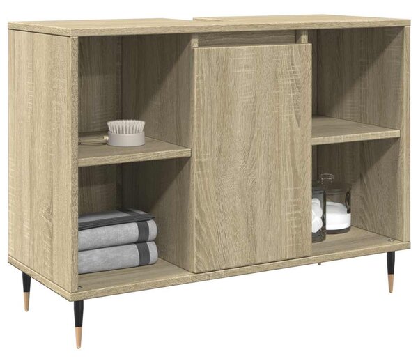 Koupelnová skříňka dub sonoma 80 x 33 x 60 cm kompozitní dřevo