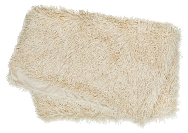 Skinnwille Home Collection Pléd Wooly Beige, béžová umělá kožešina, 120x180 cm