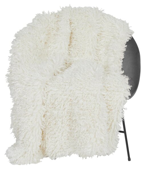 Skinnwille Home Collection Pléd Wooly Ivory, umělá kožešina, 120x180 cm