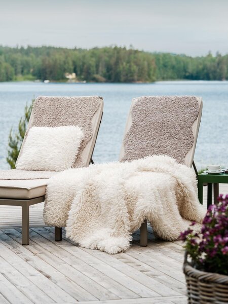 Skinnwille Home Collection Pléd Wooly Ivory, umělá kožešina, 120x180 cm