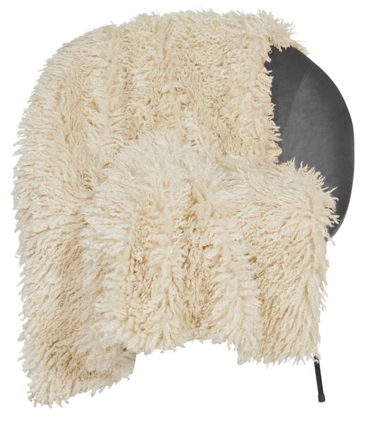 Skinnwille Home Collection Pléd Wooly Beige, béžová umělá kožešina, 120x180 cm