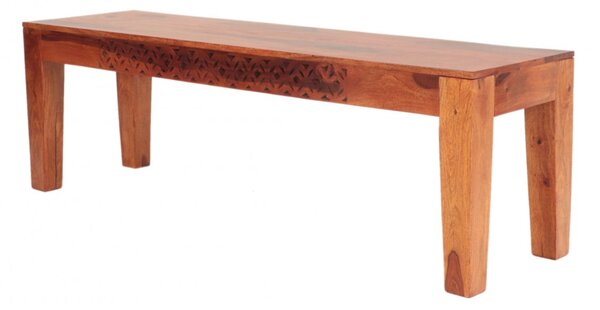 Lavice Mira 140x40 z indického masivu palisandr