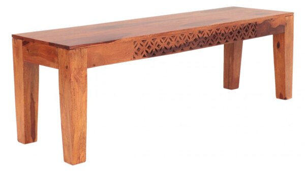 Lavice Mira 140x40 z indického masivu palisandr