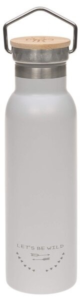 Dětská termoska Lassig Termos 460 ml Barva: šedá