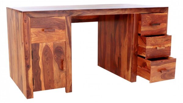 Psací stůl Kali 160x80x76 z indického masivu palisandr