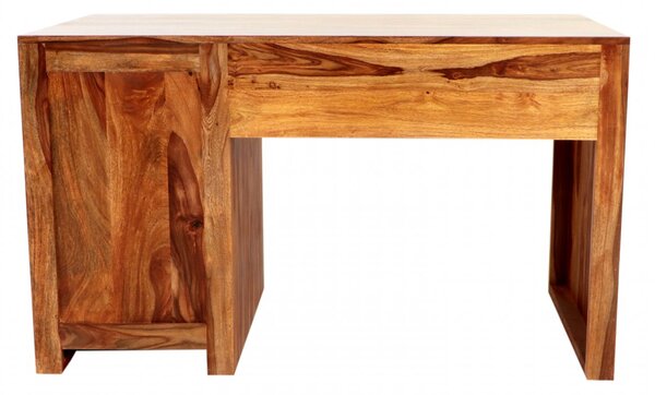 Psací stůl 130x76x70 Kali z indického masivu palisandr