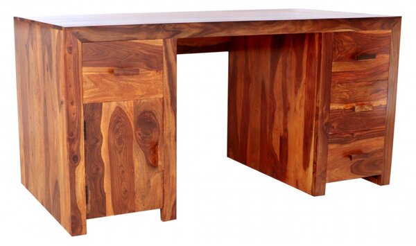 Psací stůl Kali 160x80x76 z indického masivu palisandr