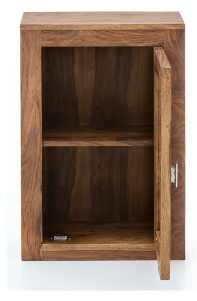 Nástěnná skříňka do koupelny Amba 40x60x15 z indického masivu palisandr