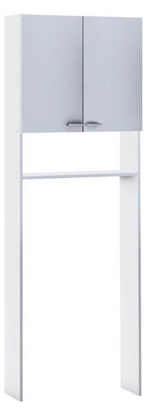 Skříňka na pračku KORAL bílá, 66 x 21 x 185 cm,, bílá
