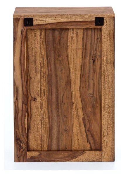 Nástěnná skříňka do koupelny Amba 40x60x15 z indického masivu palisandr