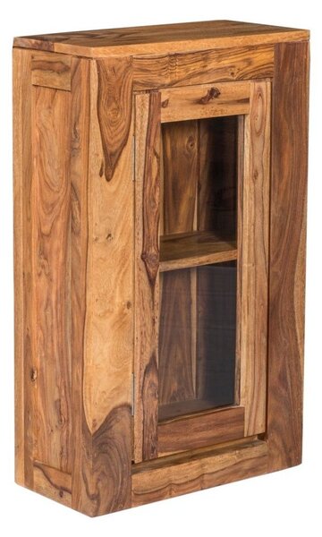 Nástěnná skříňka do koupelny Gani 40x60x15 z indického masivu palisandr