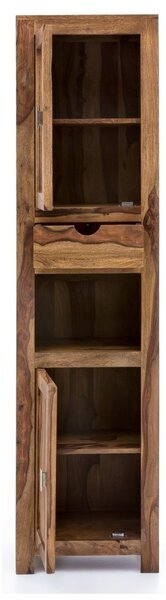Skříňka do koupelny Amba 40x190x35 z indického masivu palisandr