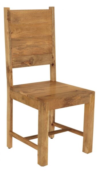 Židle Hina s plnými zády z mangového dřeva