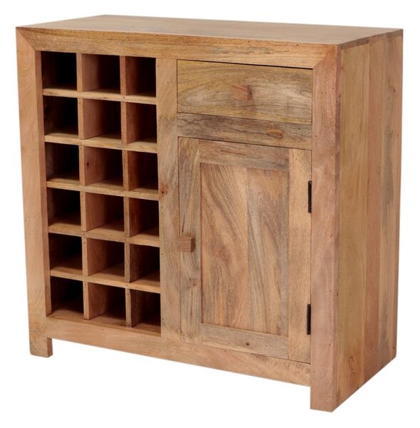 Barová skříň Hina 90x90x45 z mangového dřeva