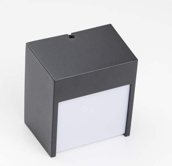 Brilagi - LED Venkovní nástěnné svítidlo TERNI LED/12W/230V černá IP44