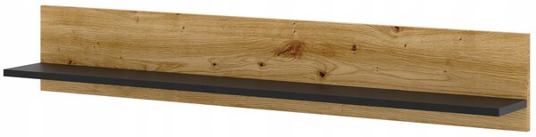 Police laminovaná deska Bim Furniture 120 x 16 cm dub artisan