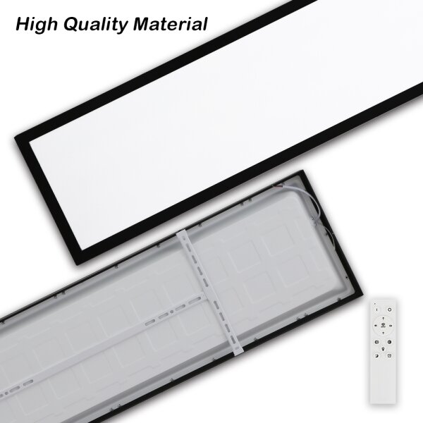 Brilagi-LED Stmívatelné koupelnové svítidlo FRAME SMART LED/50W/230V IP44 čer+DO