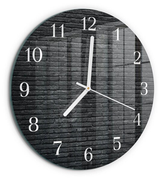 Skleněné hodiny na stěnu Slínek zsob-fi30-00087890