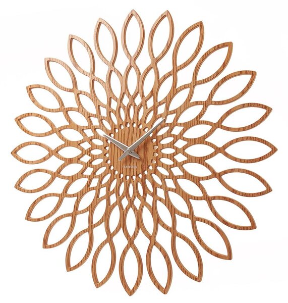Nástěnné hodiny Sunflower 60 cm Karlsson (Barva - hnědá)