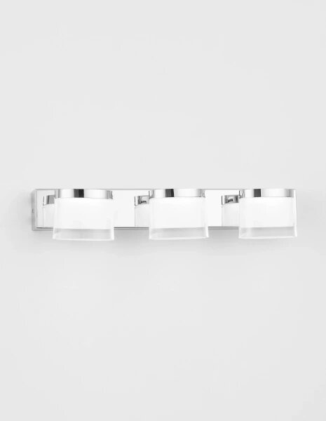 Moderní nástěnné svítidlo Sabia 38 Chrome – Šedá