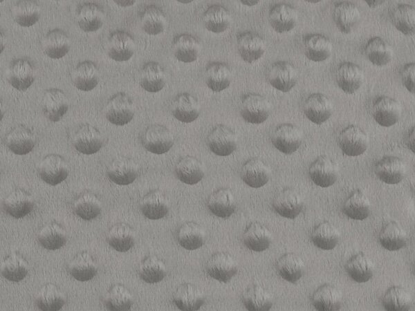 Minky s 3D puntíky - 14 (17) šedá