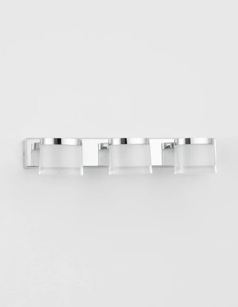 Moderní nástěnné svítidlo Sabia 38 Chrome – Šedá