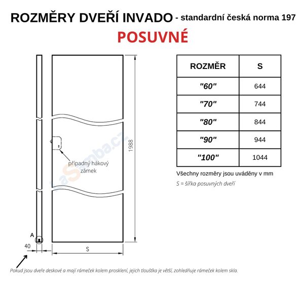 Posuvné interiérové dveře INVADO LARINA NUBE 3