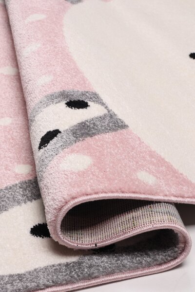 Dětský koberec Kiddy D068A-SFS33 růžový / 1050